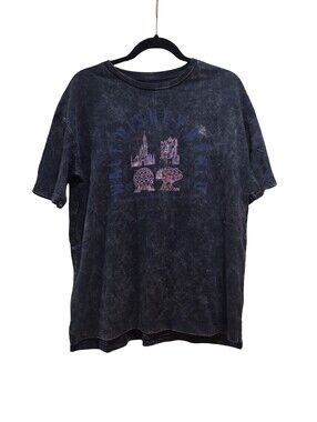 Walt Disney World 4 Parks MOST MAGICAL PLACE Acid Wash T-Shirt Adult Small NEW